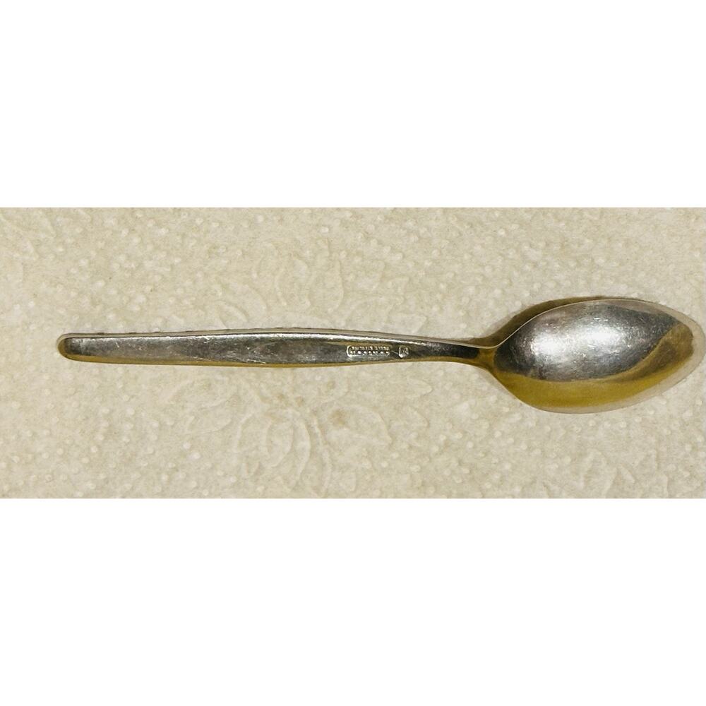 Contour by Towle Sterling Silver Teaspoon 6" Heirloom Silverware Vintage Kitchen - Picture 2 of 5
